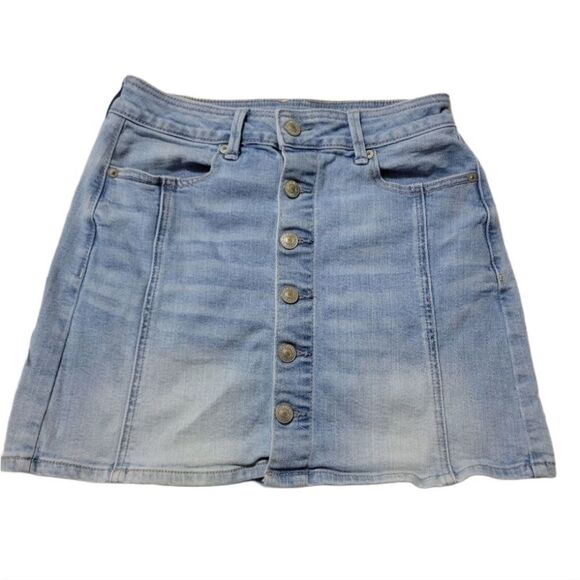 American eagle button up mini skirt  - Picture 2 of 8